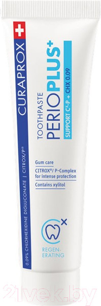 Изображение товара Зубная паста Curaprox Perio Plus Поддержка 0.09% (75мл)