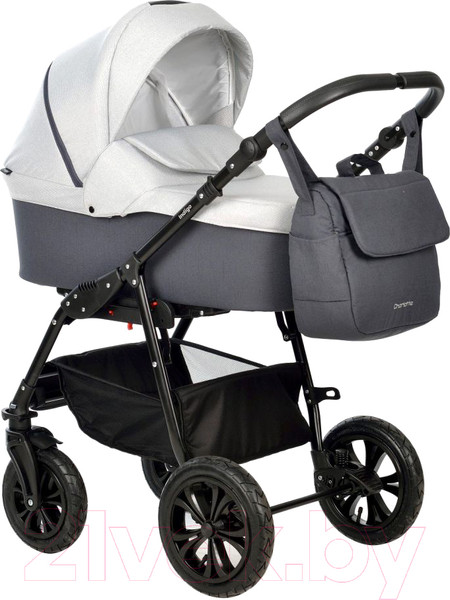 Изображение товара Детская универсальная коляска INDIGO Charlotte Sity 2 в 1 (Cs 05, темно-серый/светло-серый)