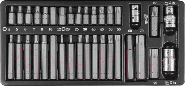 Изображение товара Набор бит Jonnesway S29H4135S