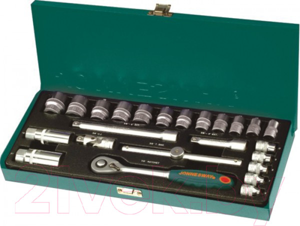 Изображение товара Набор головок слесарных Jonnesway S04H3125S
