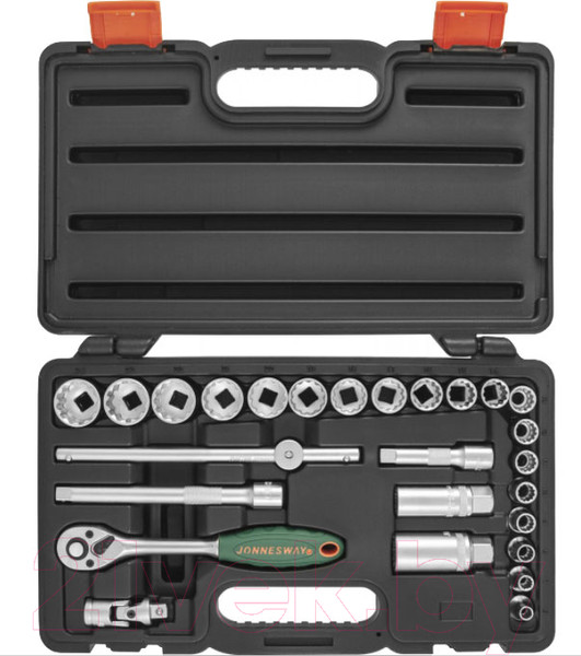 Изображение товара Набор головок слесарных Jonnesway S68H3126S