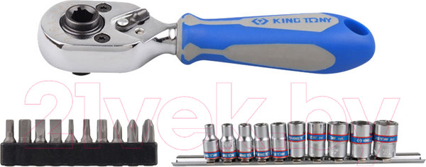 Изображение товара Набор головок, бит King TONY 2501MR