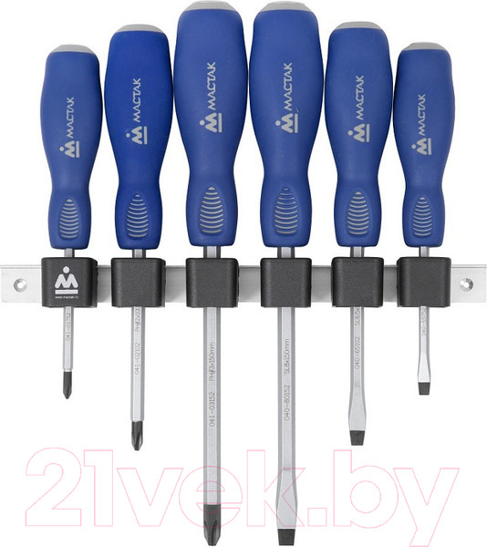 Изображение товара Набор отверток Мастак 04-6GRB