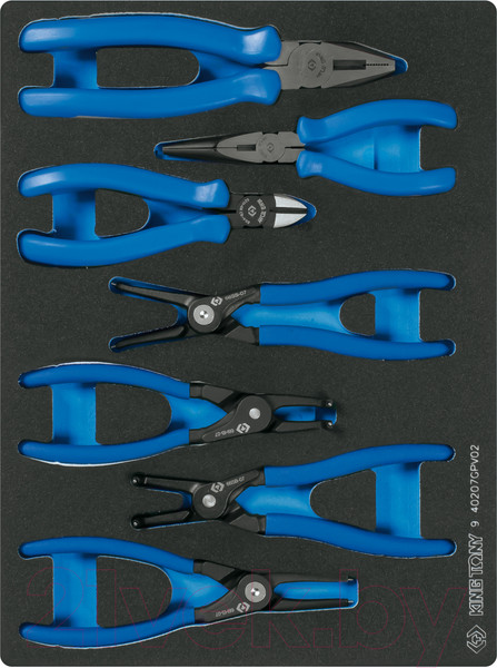 Изображение товара Набор съемников King TONY 9-40207GPV02