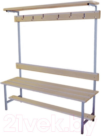 Изображение товара Скамейка для раздевалки Dinamika ZSO-002196 (1.2м)