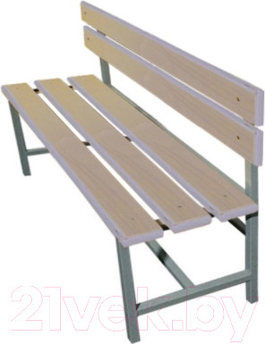Изображение товара Скамейка для раздевалки Dinamika ZSO-002205 (1.2м)