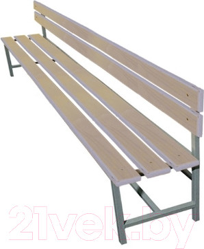 Изображение товара Скамейка для раздевалки Dinamika ZSO-002207 (2м)