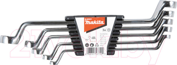 Изображение товара Набор ключей Makita B-65551