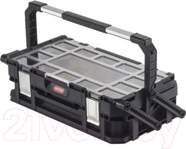 Изображение товара Ящик для инструментов Keter Connect canti smart organizer black / 17203103