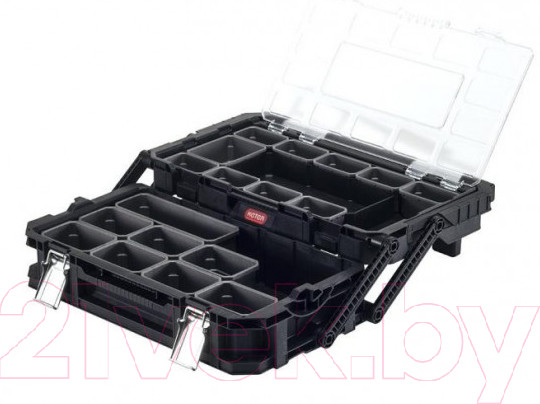 Изображение товара Ящик для инструментов Keter Connect canti smart organizer black / 17203103