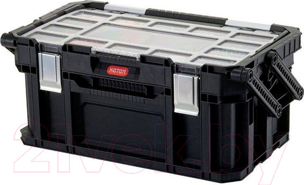 Изображение товара Ящик для инструментов Keter Connect Canti Tool Box Black STD EuroPRO / 17203104