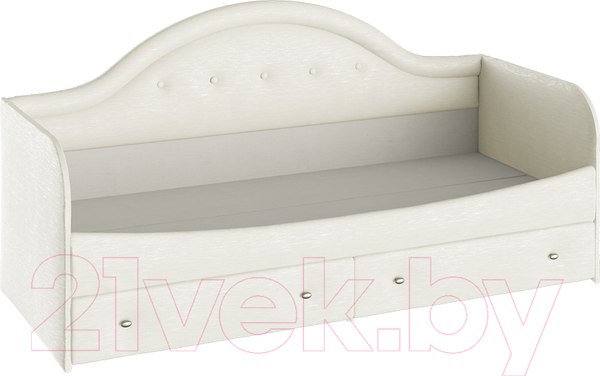 Изображение товара Односпальная кровать ТриЯ Адель тип 1 80x200 (крем)