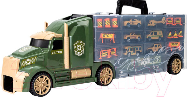 Изображение товара Автовоз игрушечный Givito Милитари / G205-007