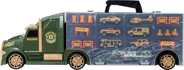Изображение товара Автовоз игрушечный Givito Милитари / G205-007