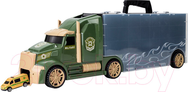 Изображение товара Автовоз игрушечный Givito Милитари / G205-007