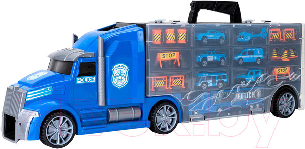 Изображение товара Автовоз игрушечный Givito Полицейский участок / G205-006