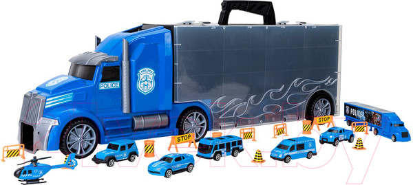 Изображение товара Автовоз игрушечный Givito Полицейский участок / G205-006