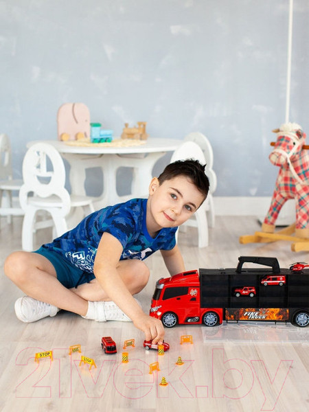 Изображение товара Автовоз игрушечный Givito Служба спасения / G205-