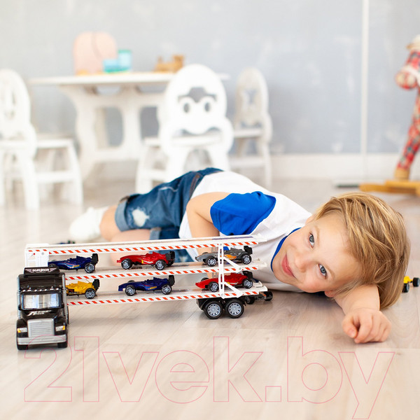 Изображение товара Автовоз игрушечный Givito Гоночный трек / G205-026