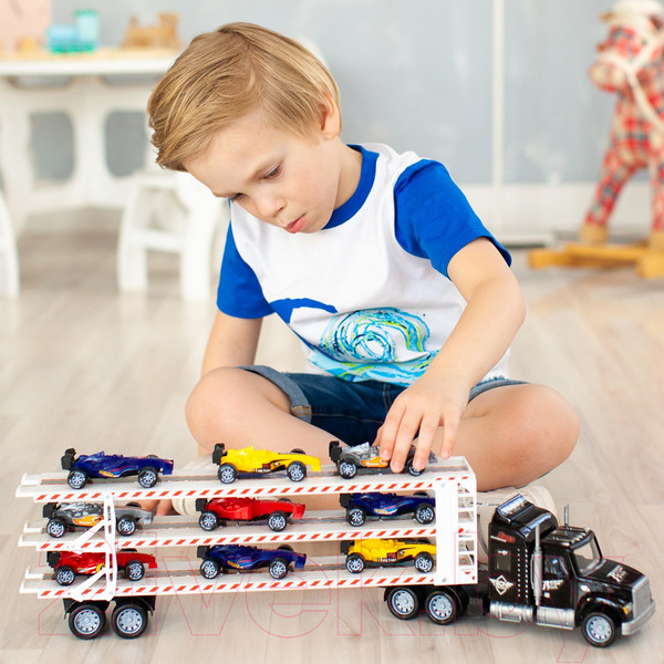 Изображение товара Автовоз игрушечный Givito Гоночный трек / G205-026