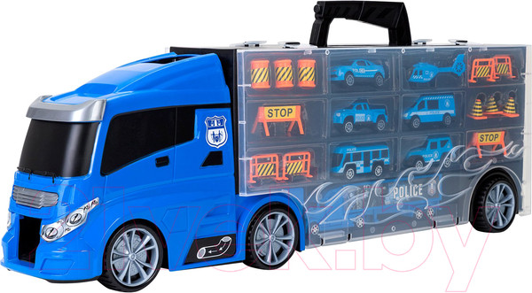 Изображение товара Автовоз игрушечный Givito Полицеский участок / G205-010