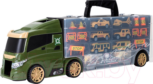 Изображение товара Автовоз игрушечный Givito Милитари / G205-021