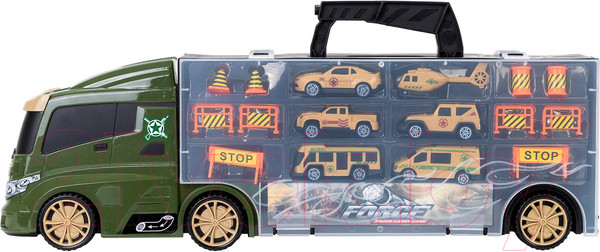 Изображение товара Автовоз игрушечный Givito Милитари / G205-021