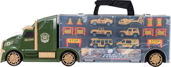 Изображение товара Автовоз игрушечный Givito Милитари / G205-017