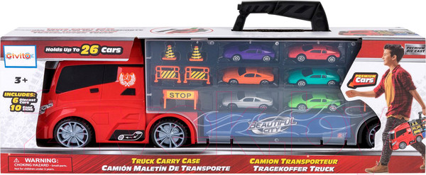 Изображение товара Автовоз игрушечный Givito Мой город / G205-012