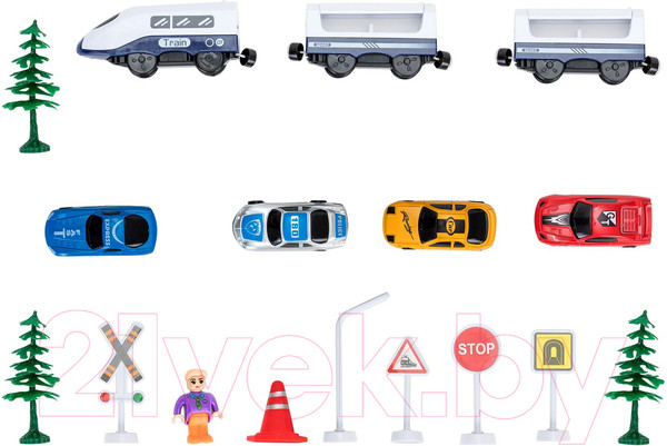 Изображение товара Железная дорога игрушечная Givito Мой город / G201-011