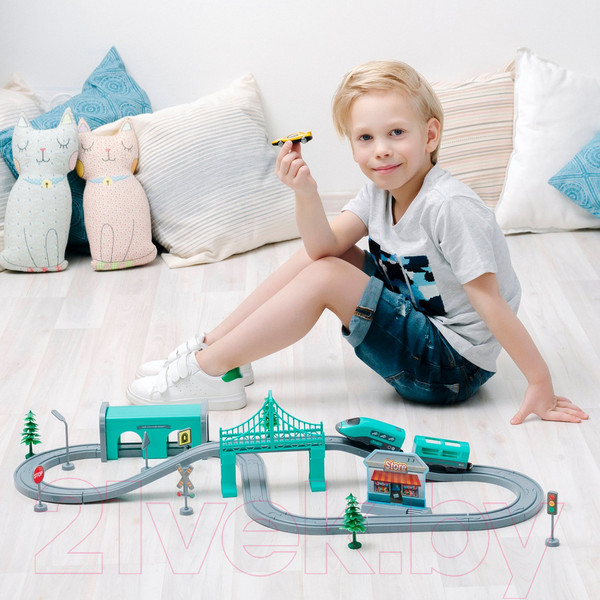 Изображение товара Железная дорога игрушечная Givito Мой город / G201-008