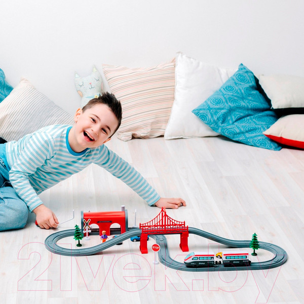 Изображение товара Железная дорога игрушечная Givito Мой город / G201-013