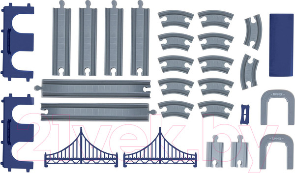 Изображение товара Железная дорога игрушечная Givito Полицейский участок / G201-005