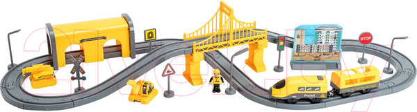 Изображение товара Железная дорога игрушечная Givito Строительная площадка / G201-006