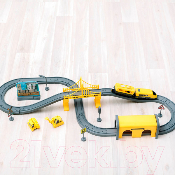 Изображение товара Железная дорога игрушечная Givito Строительная площадка / G201-006