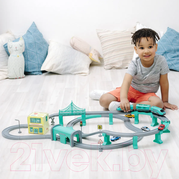 Изображение товара Железная дорога игрушечная Givito Мой город / G201-004