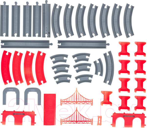 Изображение товара Железная дорога игрушечная Givito Служба спасения / G201-003