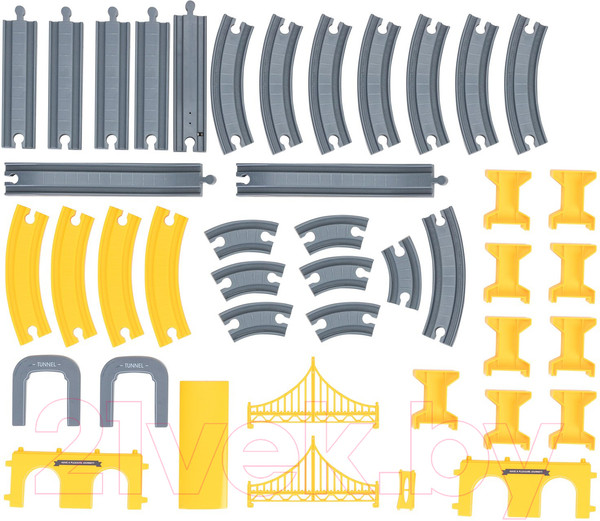 Изображение товара Железная дорога игрушечная Givito Строительная площадка / G201-001