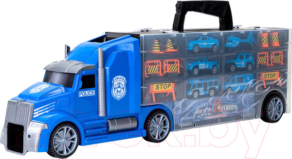 Изображение товара Автовоз игрушечный Givito Полицейский участок / G205-016