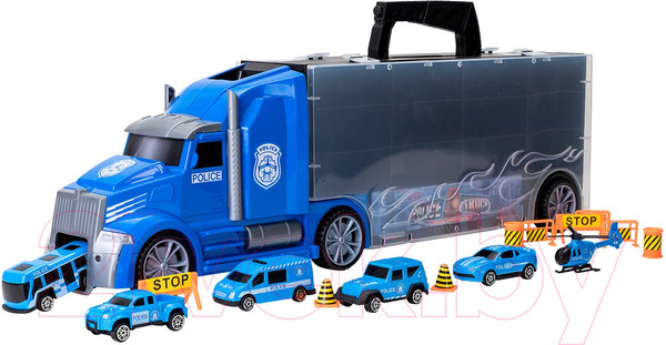 Изображение товара Автовоз игрушечный Givito Полицейский участок / G205-016