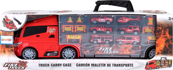 Изображение товара Автовоз игрушечный Givito Служба спасения / G205-019