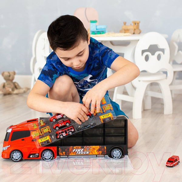 Изображение товара Автовоз игрушечный Givito Служба спасения / G205-019