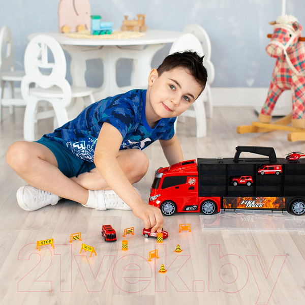 Изображение товара Автовоз игрушечный Givito Служба спасения / G205-019