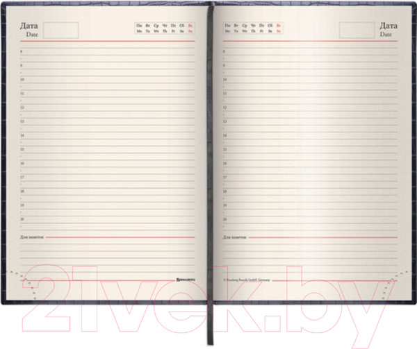 Изображение товара Ежедневник Brauberg Comodo / 124974 (черный)