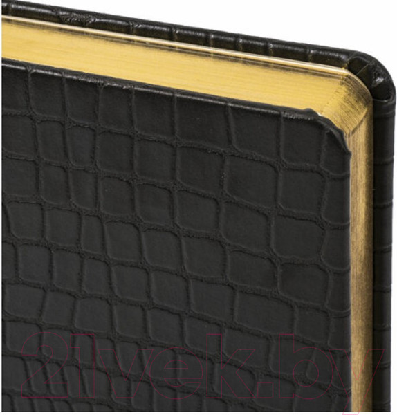 Изображение товара Ежедневник Brauberg Alligator / 124985 (черный)