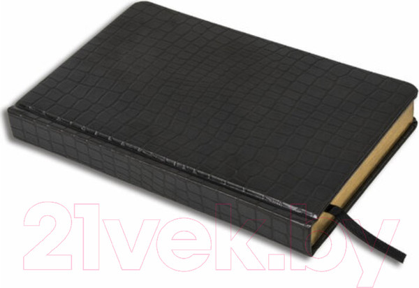 Изображение товара Ежедневник Brauberg Alligator / 124985 (черный)