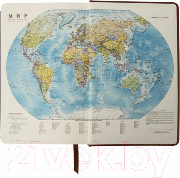 Изображение товара Ежедневник Brauberg Alligator / 124986 (темно-коричневый)