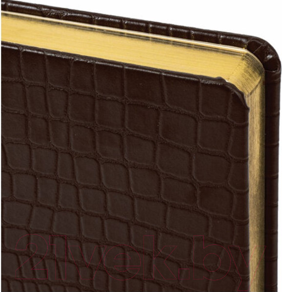 Изображение товара Ежедневник Brauberg Alligator / 124986 (темно-коричневый)