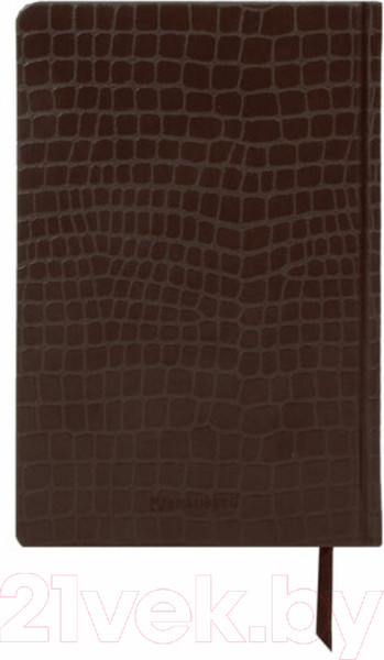 Изображение товара Ежедневник Brauberg Alligator / 124986 (темно-коричневый)