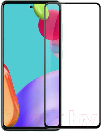 Изображение товара Защитное стекло для телефона Case 111D для Galaxy A52 (черный глянец)